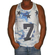 Bigbong men's printed tank top