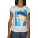 Bigbong women's t-shirt with Monroe patchwork
