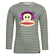 Paul Frank Kids striped long sleeve top grey