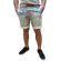Bellfield men's chino shorts Carmines faded floral print