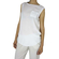 Women's sleeveless long top in white