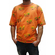 Humor men's orange print t-shirt Calf