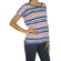 Women's stripe top navy