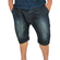 Humor men's Cesar dark denim shorts