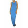 Paul Frank women's long stretch dress royal blue