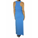 Paul Frank women's long stretch dress royal blue