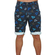 Humor Nieder men's chino shorts blue with all over print