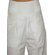 Wesc women's high waist pleat trousers in white