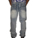 Men's splashed ink jeans