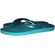 Amazonas Fun women's flip flops in turquoise