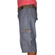 Men's denim cargo shorts