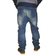 Humor Santiago men's faded jeans with rips