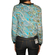 Ruby Rocks women's blouse turquoise in paisley print