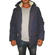 Men's navy hooded parka