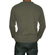 Bigbong men's sweatshirt olive with print pocket