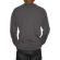 Bigbong men's sweatshirt grey with print pocket