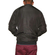 Humor men's bomber jacket in black