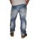Humor Zuniga men's jeans faded with rips