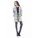 Women's checked wool jacket
