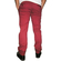 Men's chino trousers in bordeaux