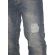 Ανδρικό jean ξεβαμμένο με σκισίματα