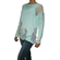 Titania women's oversized knit jumper in aqua