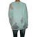 Titania women's oversized knit jumper in aqua