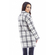 Women's checked wool jacket