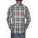 Men's green check shirt