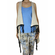 Agel Knitwear sleeveless cardigan beige with fringing