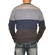 Men's cotton cardigan blue