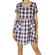 Bellfield checked short sleeves dress Danica