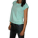 Women's cotton loose fit top in aqua