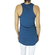 Women's sleeveless top blue with polka dot