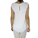 Women's sleeveless long top in white