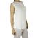 Women's sleeveless long top in sand color