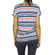 Women's stripe top navy