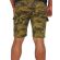 Humor men's camo shorts Daed toasted coconut