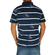 Humor men's polo t-shirt Ralf in blue