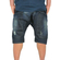 Humor men's Cesar dark denim shorts