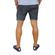 Men's dark denim shorts