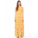 Pepaloves burnout maxi dress mustard