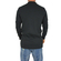 Men's longline sweatshirt Humanism black with leather-look details