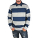 Obey men's button collar striped sweatshirt Edinburgh