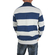 Obey men's button collar striped sweatshirt Edinburgh