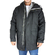 Bellfield men's 2 in 1 hooded parka jacket Pinto black