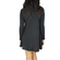 Knitted turtle neck swing dress in black