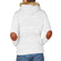 Men's lined knit jacket in white marl