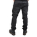 Men's black washed jeans