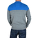 Men's sweater grey marl-royal blue